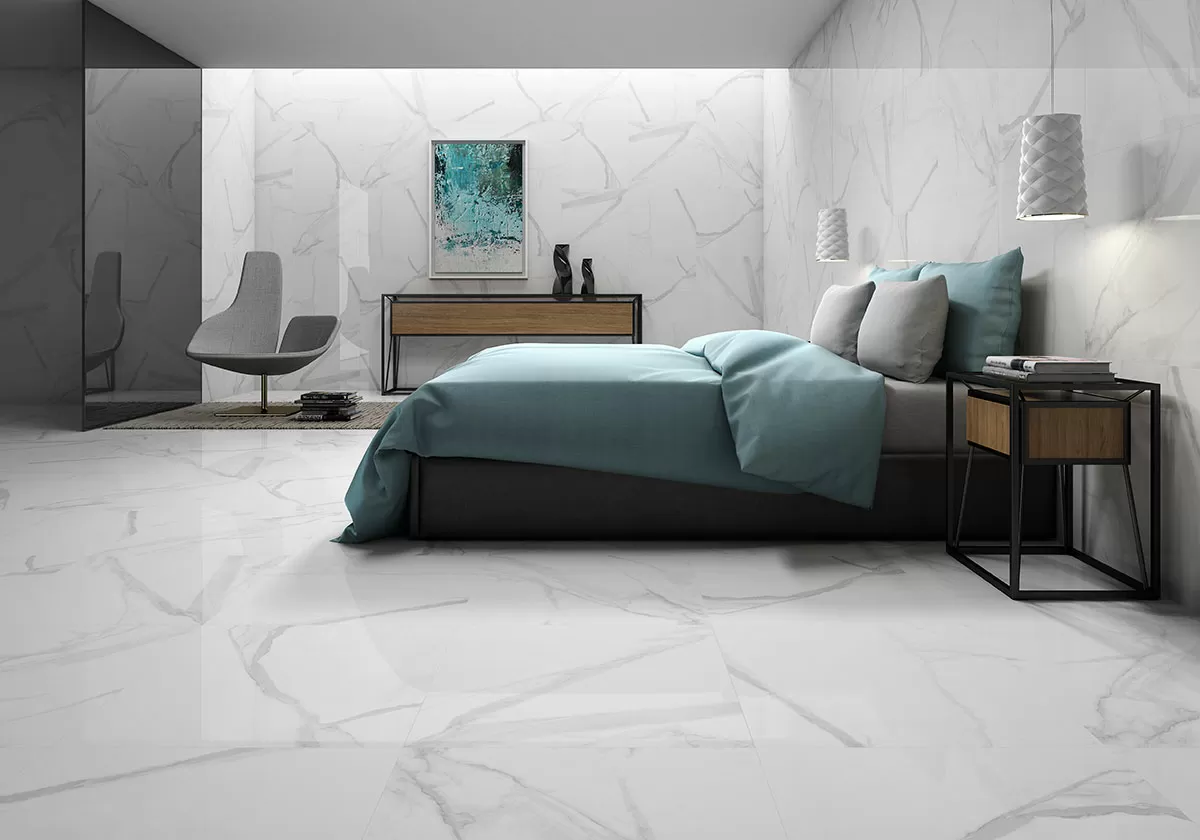 Керамогранит Ut. Fontana Blanco Matt 60.8*60.8