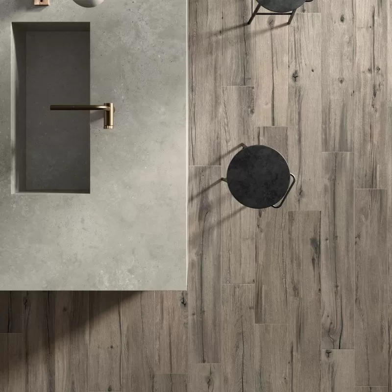 Керамогранит 0005047 Nordik Wood MANSION GOLD/BROWN 60X60