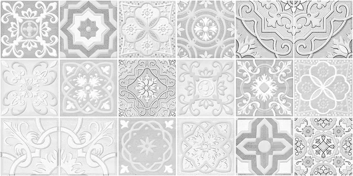 Плитка Декор Concrete Module серый 30х60