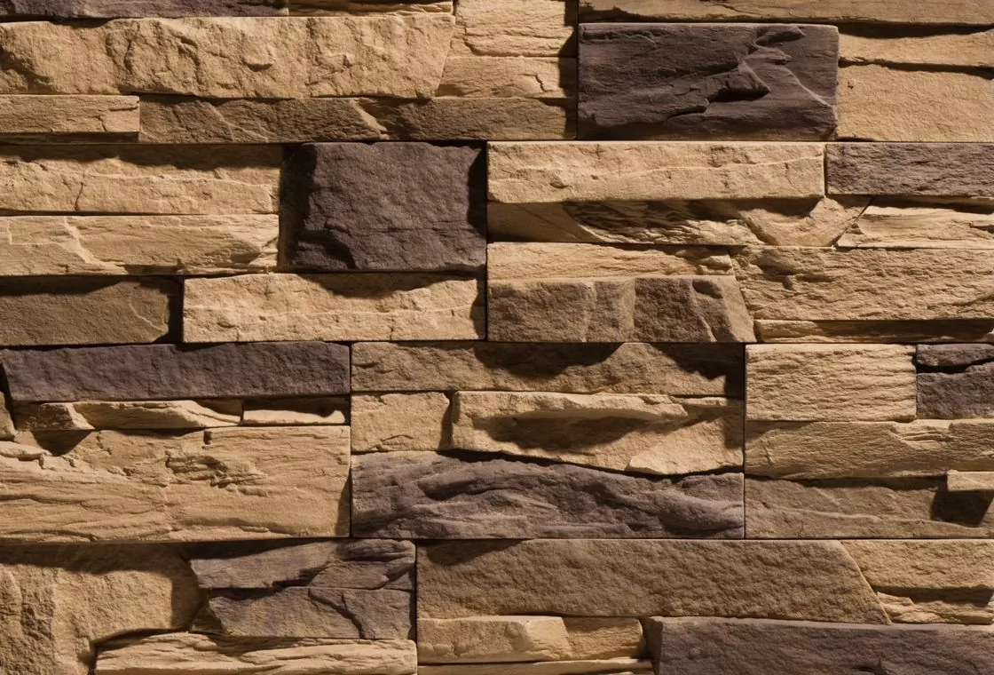 Искусственный камень Плоскость Верона 874 20(30,40,50)x10x3 (вариативный размер)