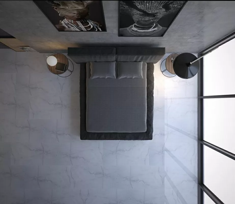 Керамогранит 3042 Aqarius Onyx Grey Matt 60*120