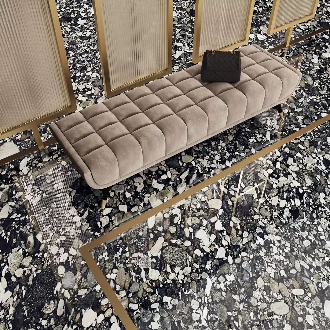 Керамогранит SG071702R Black Marinace лаппатированный 119.5x320х11