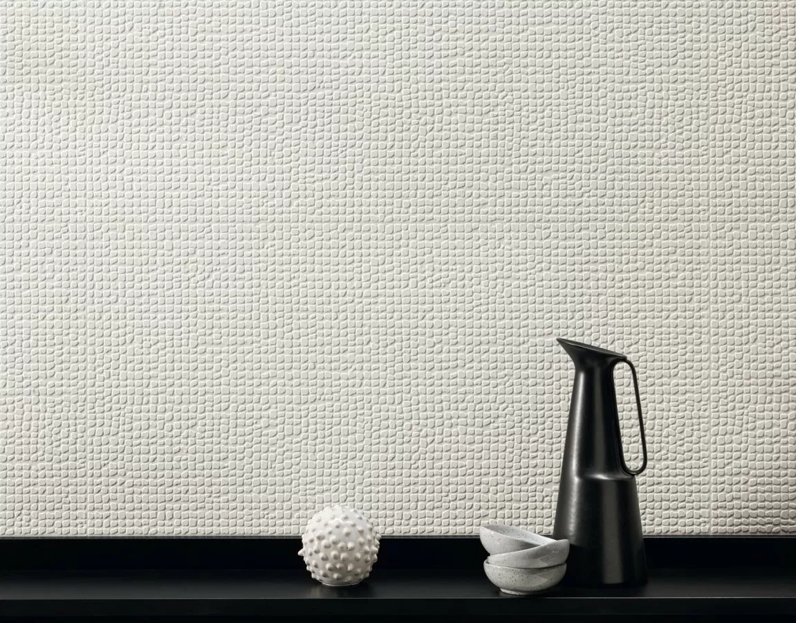Плитка A57T 3D Wall Carve Field White 40x80