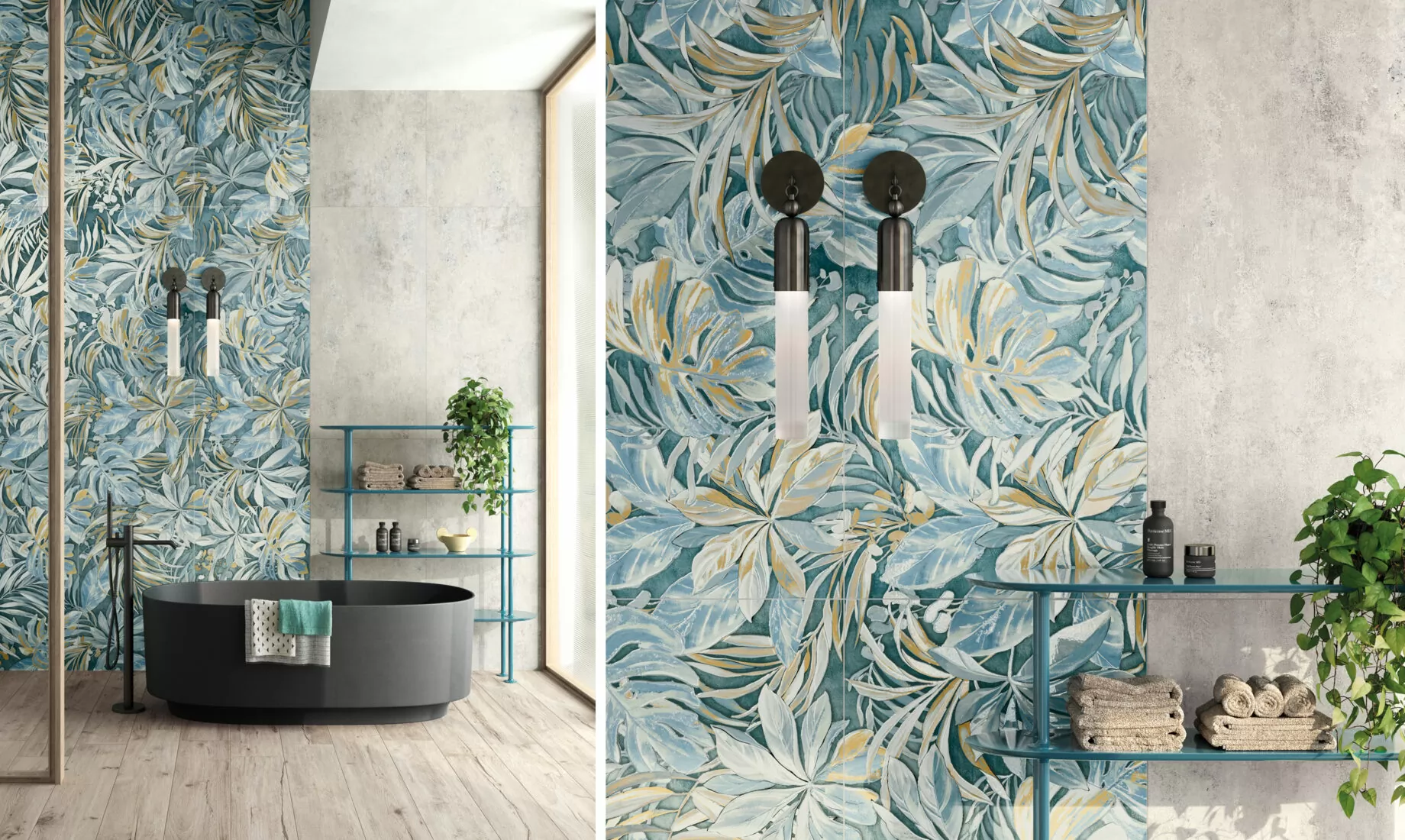 Керамогранит 133481 Alchymie Flowery Grey Nat Ret 60x120