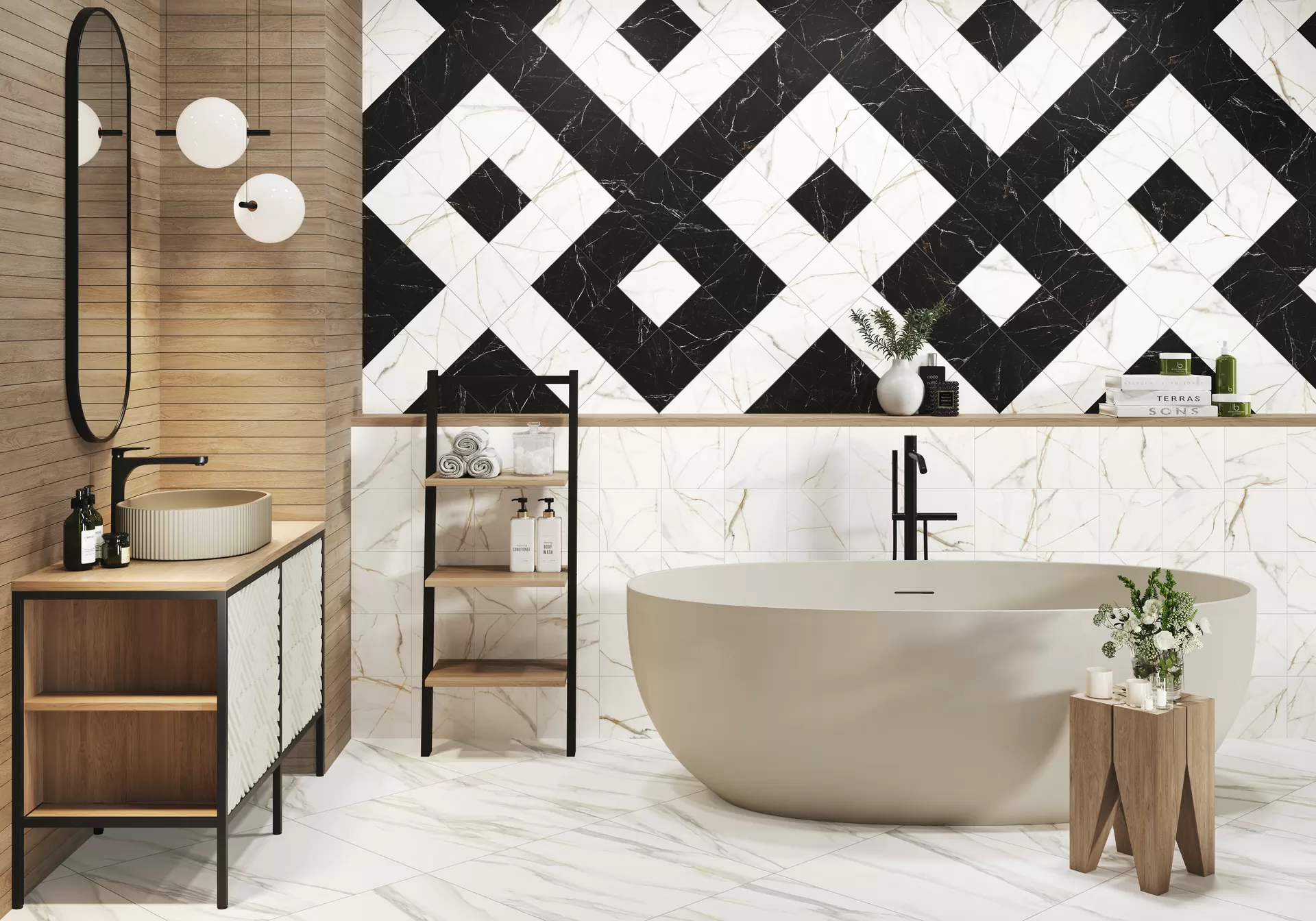 Керамогранит GP2020DMX23 Design Mix 2 матовый 200x200x8