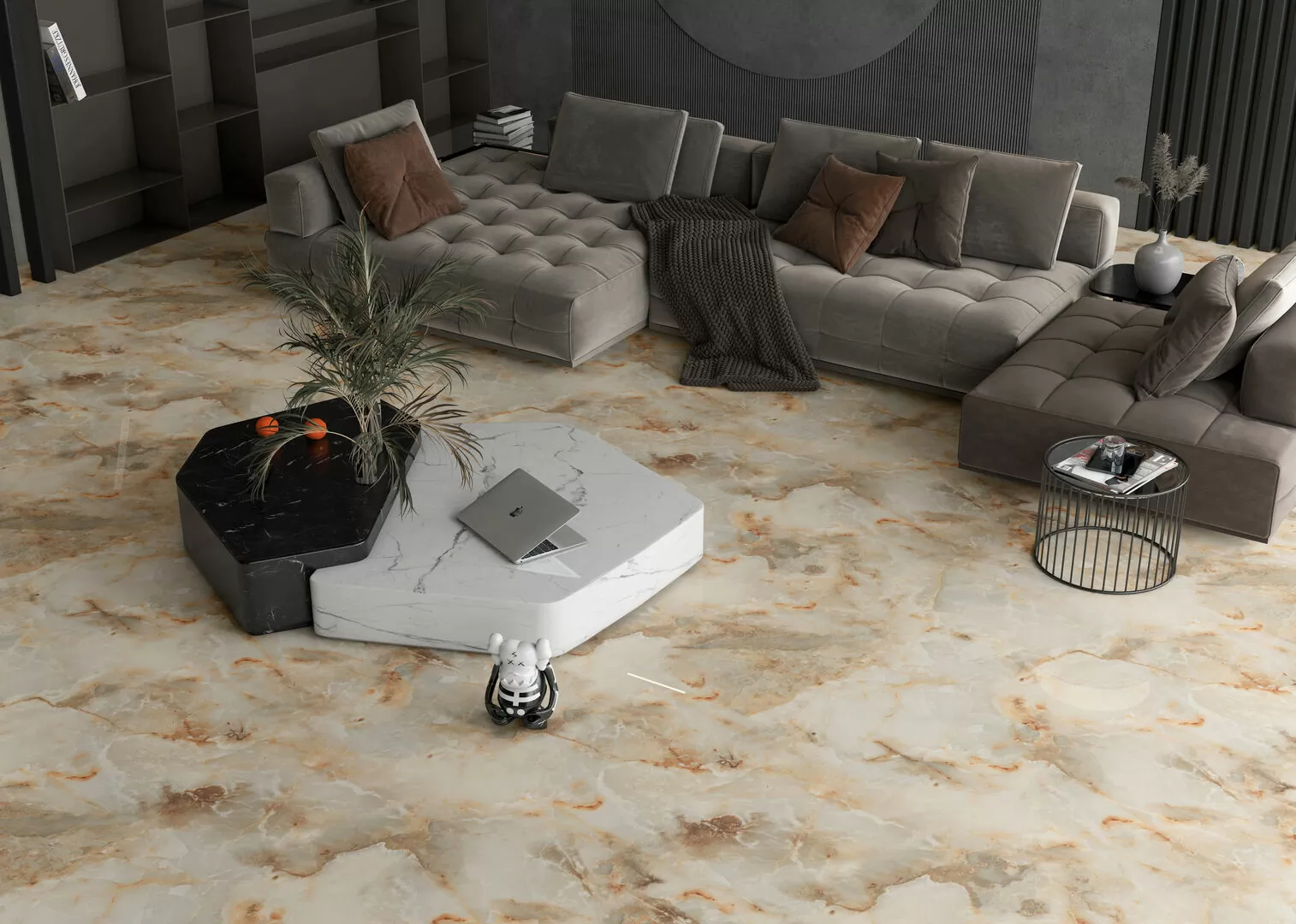 Керамогранит Dali Onyx Polished 60x120