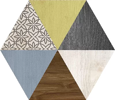 Керамогранит Art Deco Hexa 23,2x26,7