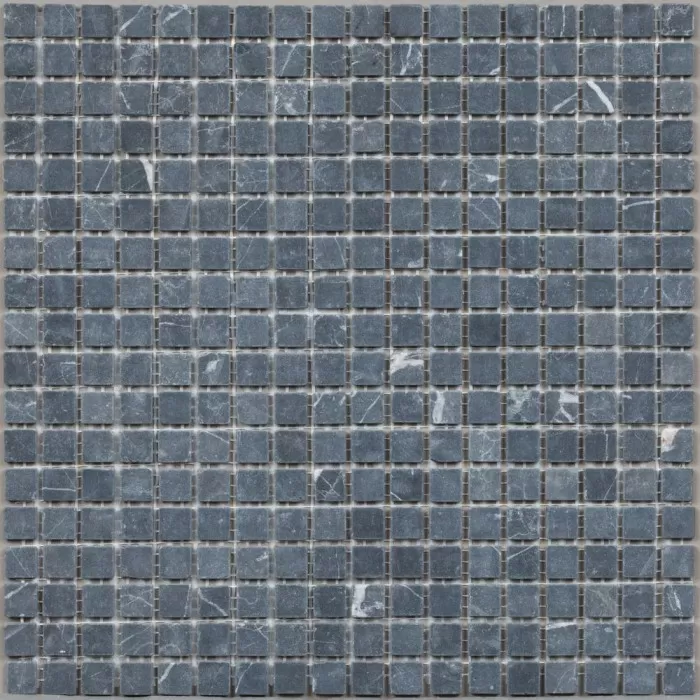 Мозаика DAO-505-15-4 Nero Marquina мрамор 1.5х1.5 30х30