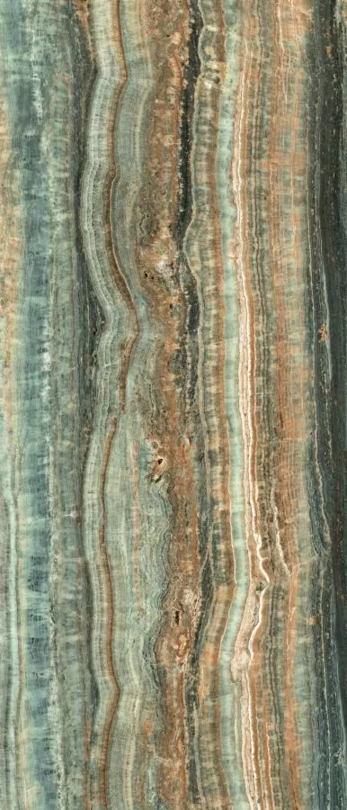 Керамогранит 778825 Eccentric Luxe Mint Glossy 6mm 120x280