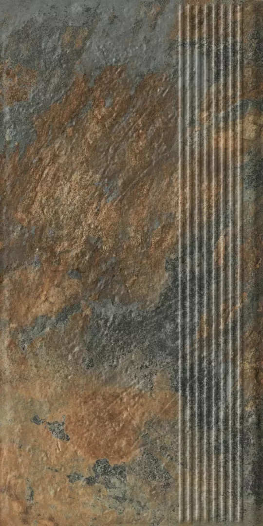 Клинкерная плитка Ardis Rust Stopnica Prosta Struktura Mat 30x60