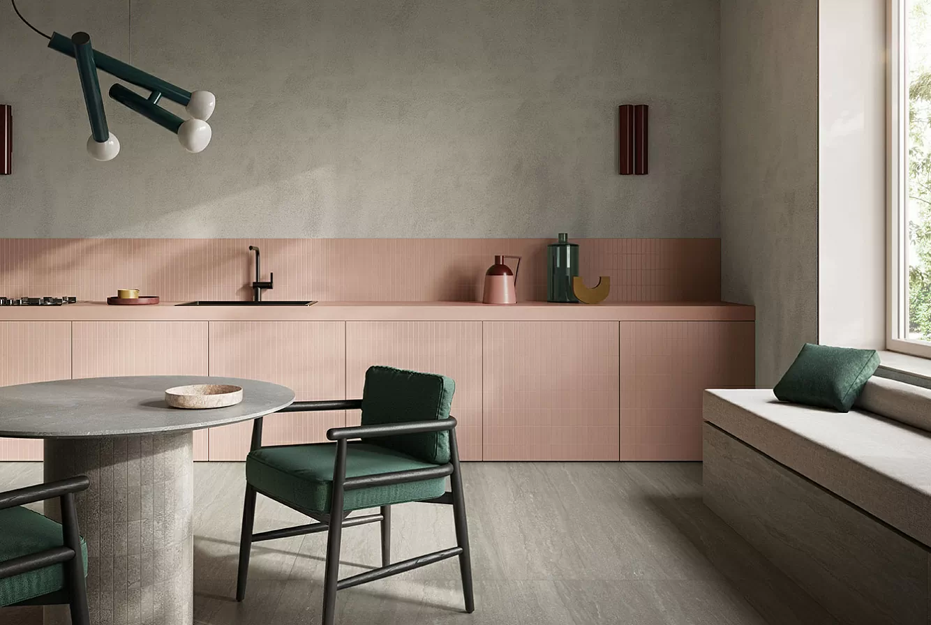 Керамогранит DR03BAR Dorset Beige Cross Cut Ribbed SQ. 60x120
