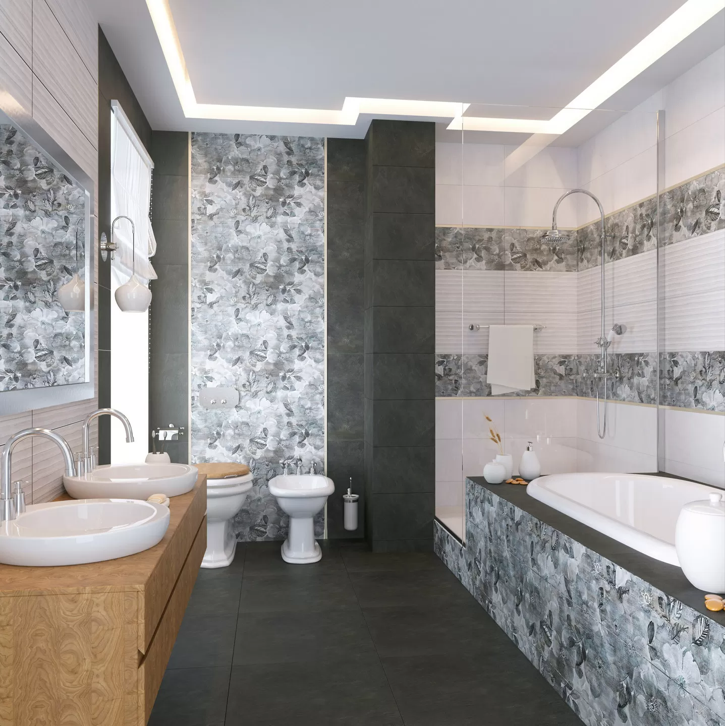 Керамогранит Lauretta white PG 01 60х60