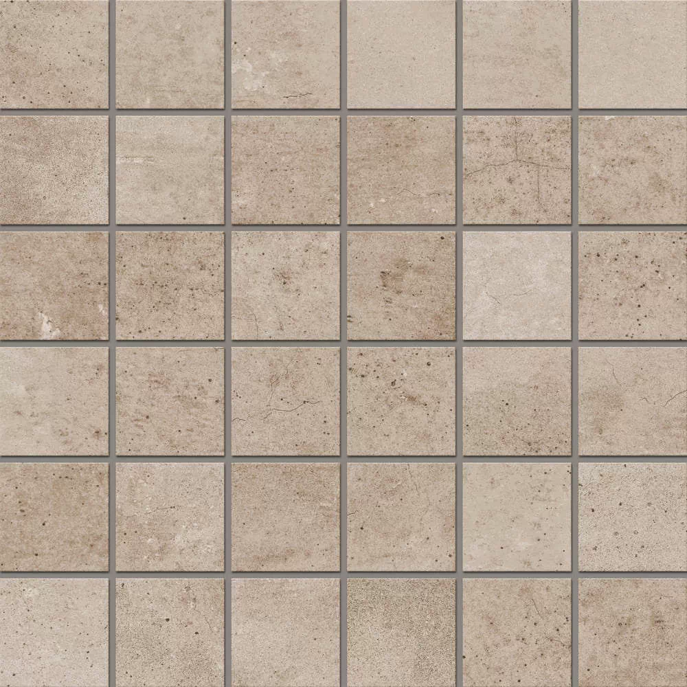 Мозаика Мозаика EE02 Seed Creamy Неполированный (5х5) 30x30