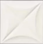 Керамогранит E063 4D Flower White 20x20