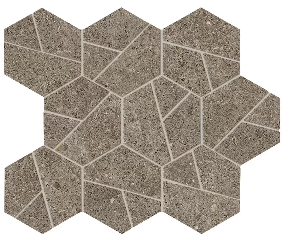 Мозаика A7CX Boost Stone Taupe Mosaico Hex 25x28,5