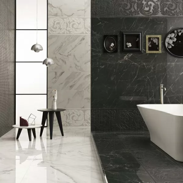 Керамогранит 57754 Calacatta Lapp.Rett. 40x80