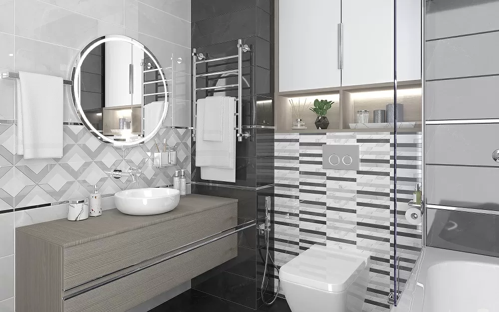 Мозаика MM60150 Декор мозаичный Monti микс 20х60
