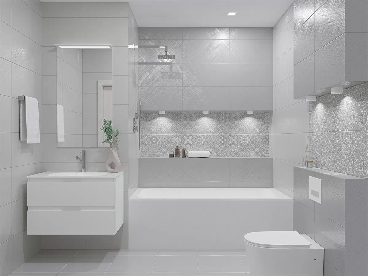 Плитка 00-00003161 Декор Incisio Grey 31.5x63