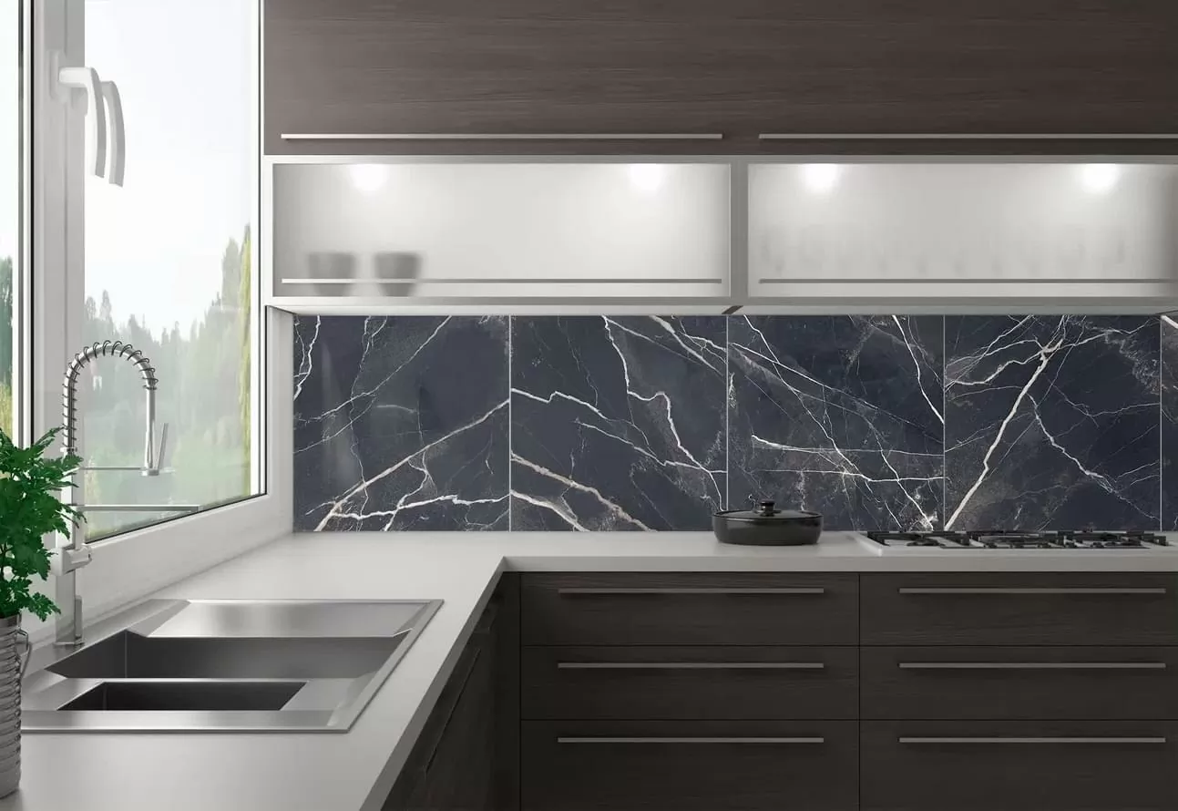 Керамогранит Calacatta Blue 60 RM 60x60