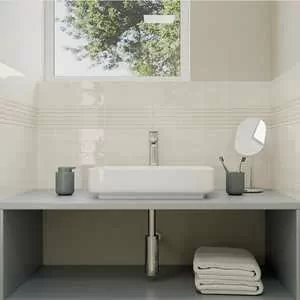Плитка 126997 Fayenza Deep White 6,25x12,5