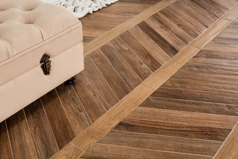 Керамогранит J86582 Vintage Brune CHEVRON 7,5x40,7