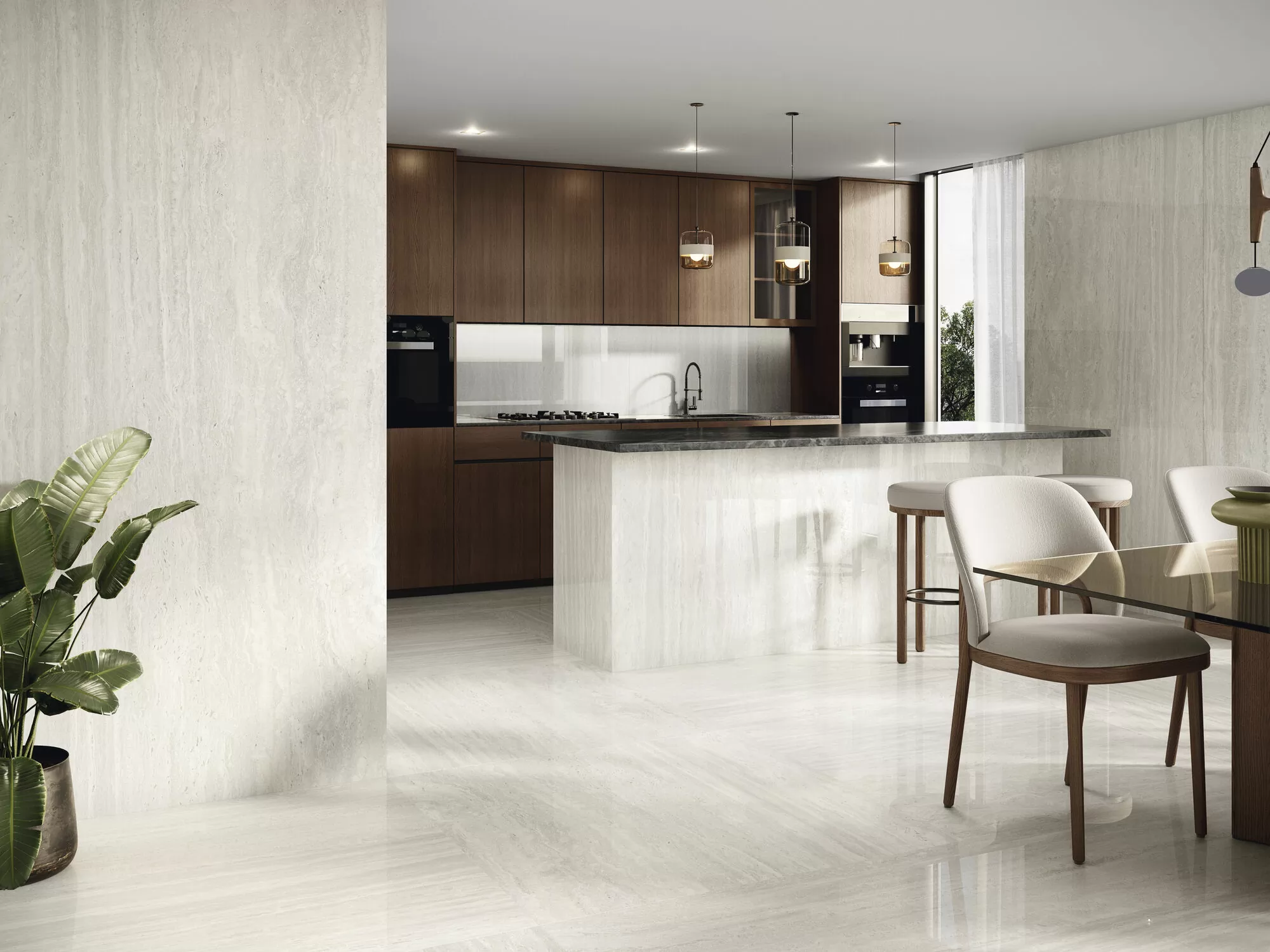 Керамогранит Venice Bianco Natural 60x120