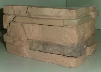 Искусственный камень Бергамо 03 угол 19.5x15(16x11) x12x 20(45)
