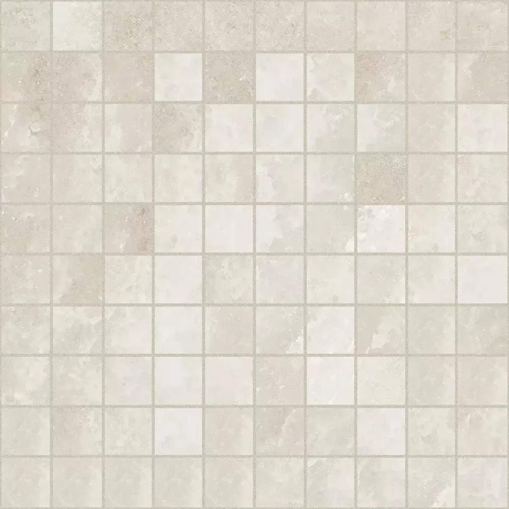 Мозаика 766714 Rock Salt White Gold Nat Mosaico 3x3 30x30