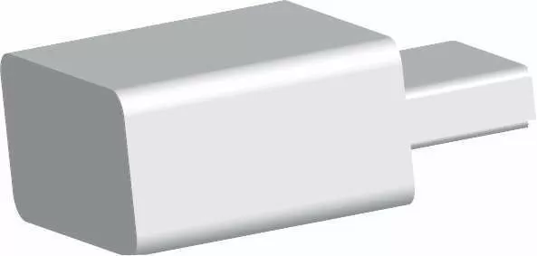Профили и пороги B73134304 Pro-part Chromed brass corner 12.5mm