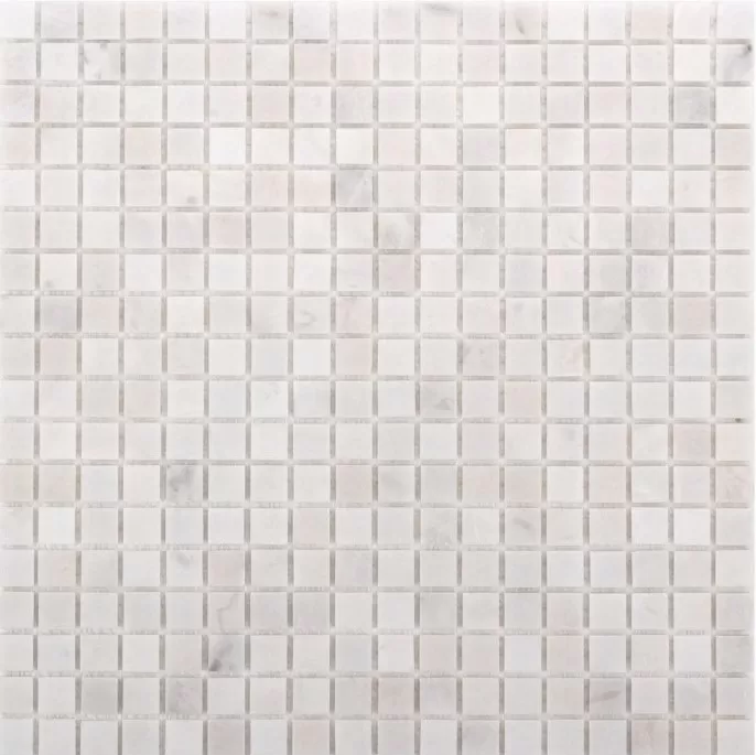 Мозаика DAO-608-15-4 Snow White камень 1,5х1,5 30х30