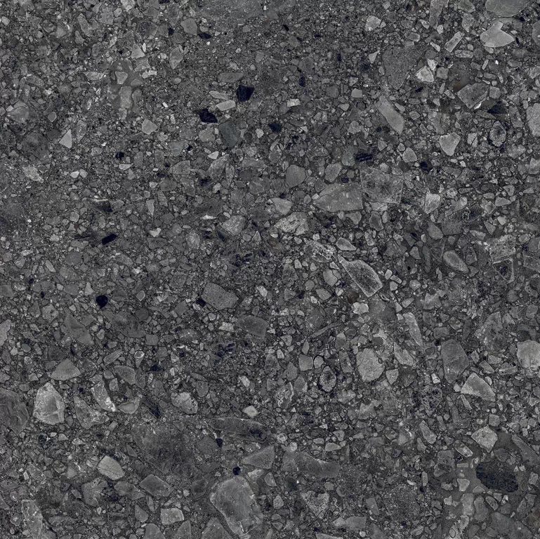 Керамогранит Terrazo Nero 20mm 60x60
