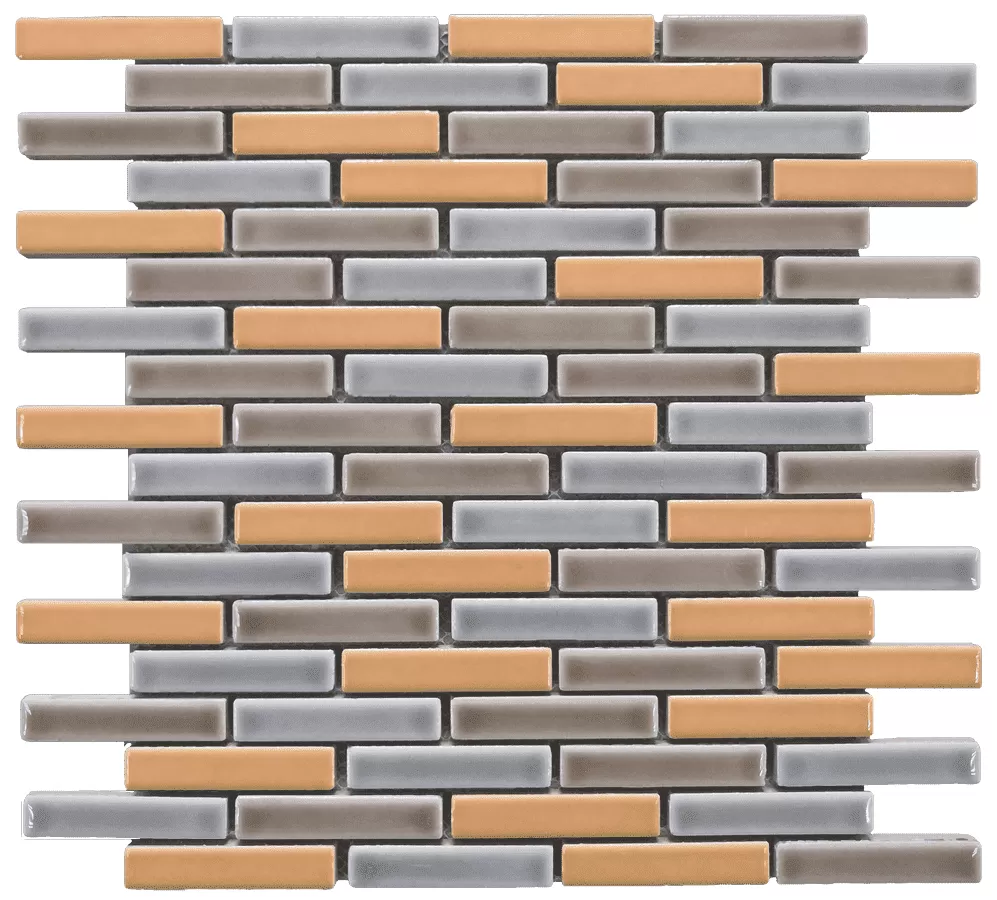 Мозаика Orange Brick mosaic 30.45х30.45