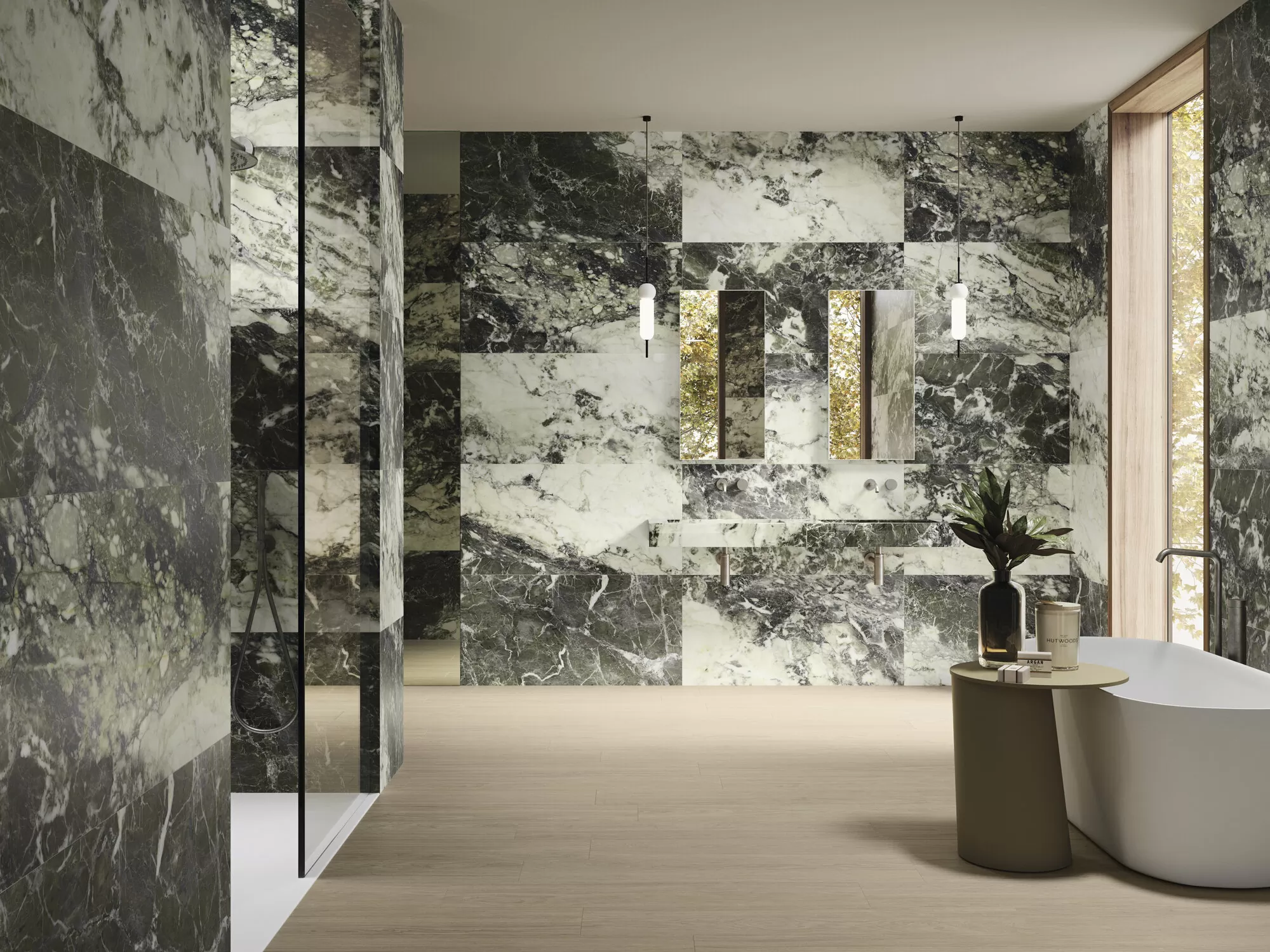 Керамогранит A040954 Breccia Viridi Pol Rect 60x120
