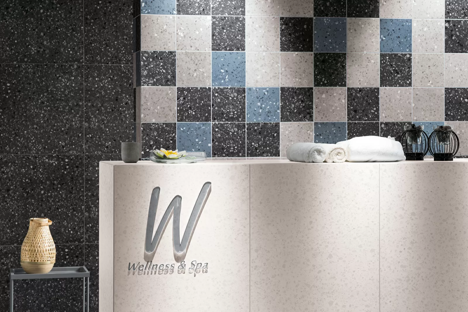 Мозаика DDM06812 Porfido black R10 5*5 30x30