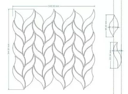 Мозаика Lumina Art 33.8x28.8