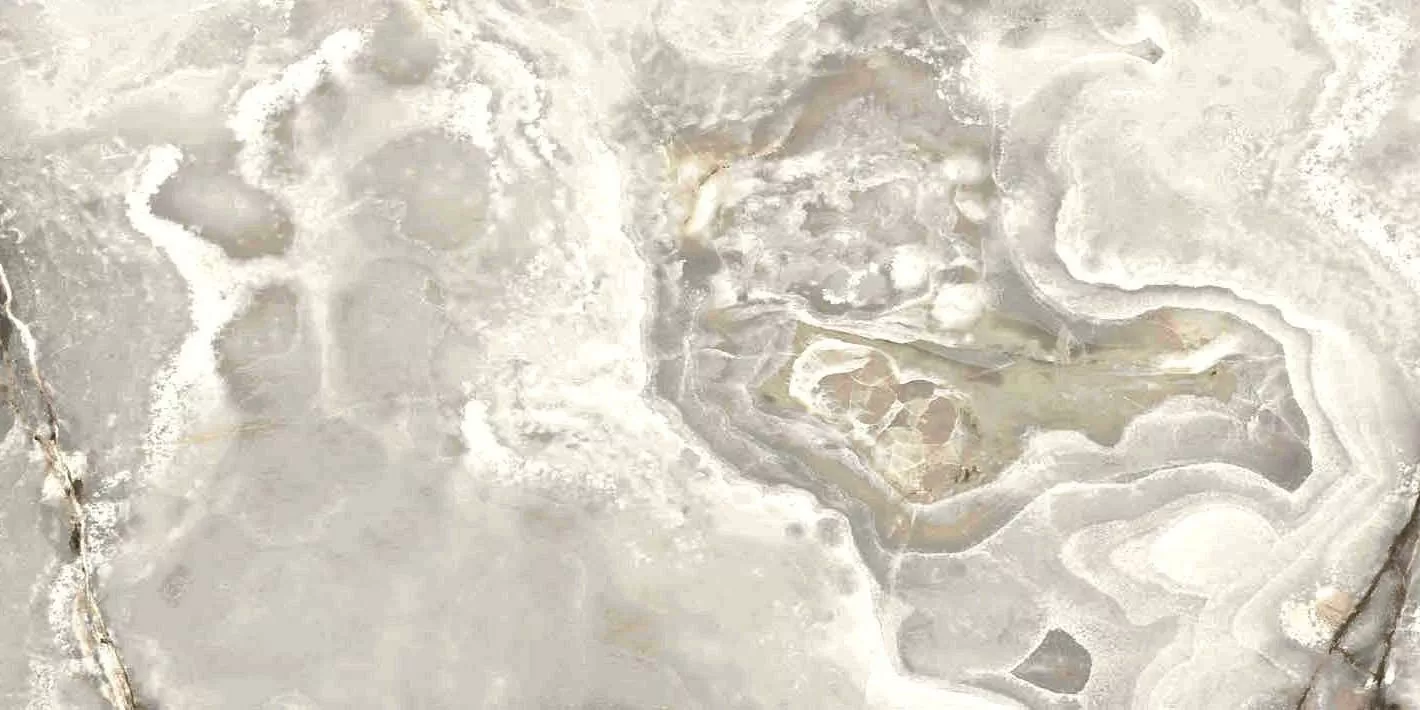Керамогранит 765961 Onyx&More White Blend Glossy Ret 6mm 60x120