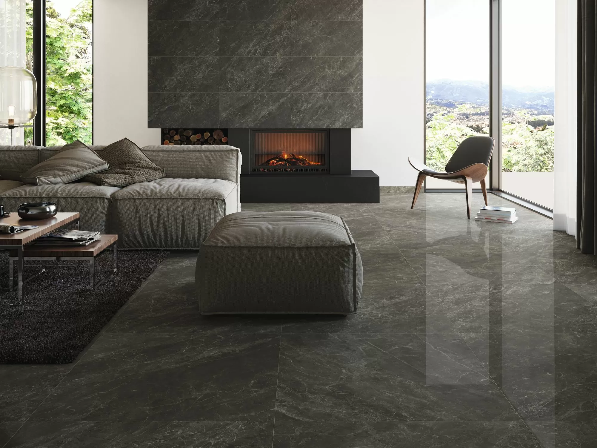 Плитка Balmoral Grey Rectificado 40х120