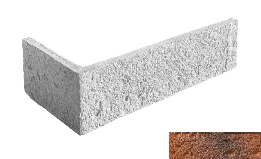 Искусственный камень Угловой элемент Перт 490 23,4/11,3x7x1,2