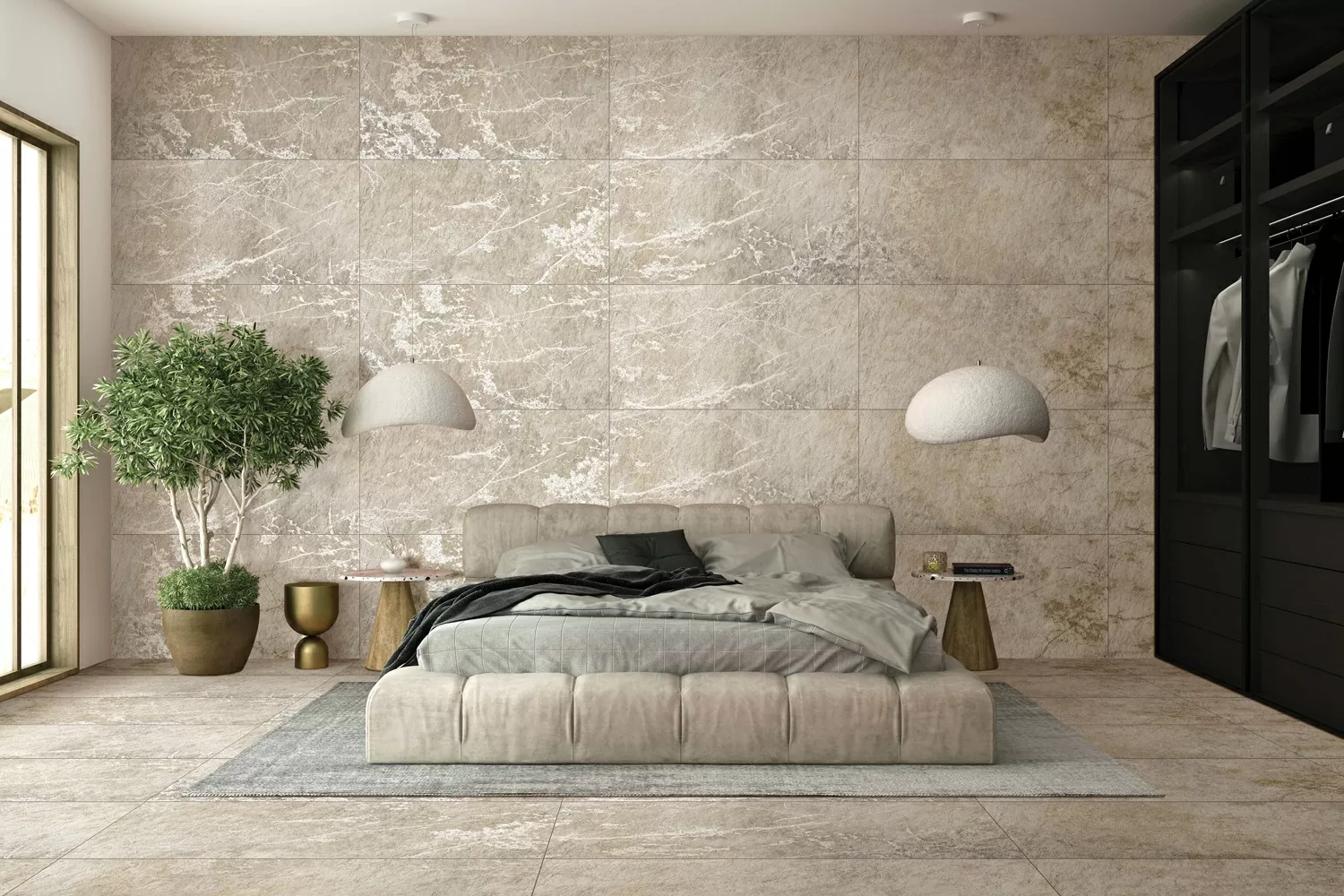 Керамогранит Cordelia Crystal Grey Stonelo Carving 60x120