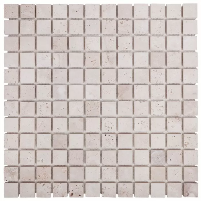 Мозаика DAO-532-23-8 Travertine 2.3х2.3 30х30