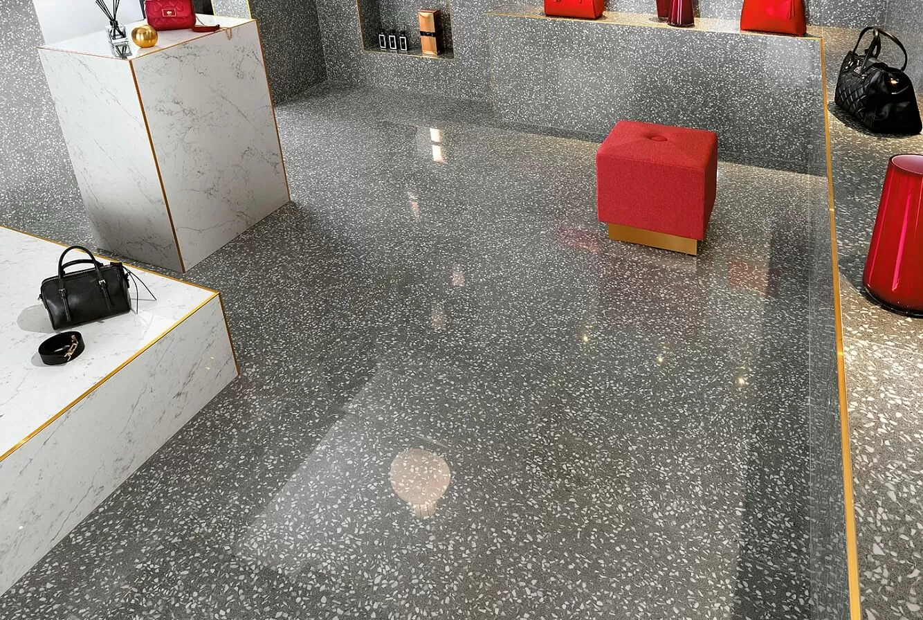 Керамогранит ATW3 Marvel Terrazzo White 60x60