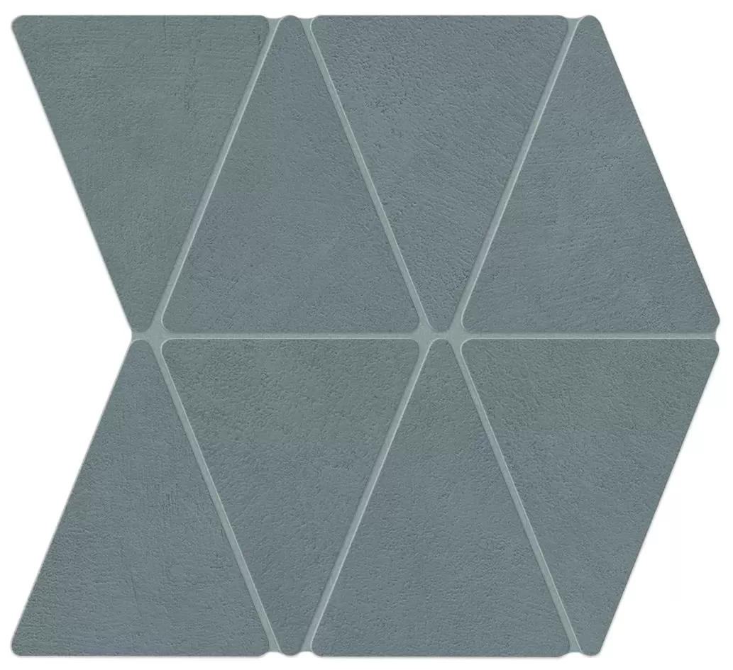 Мозаика A7CS Boost Natural Cobalt Mosaico Rhombus 36,7x33,8