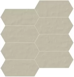 Мозаика 749587 Neutra 6.0 02 Polvere Mosaico C Esagono 7,5x15 30x30