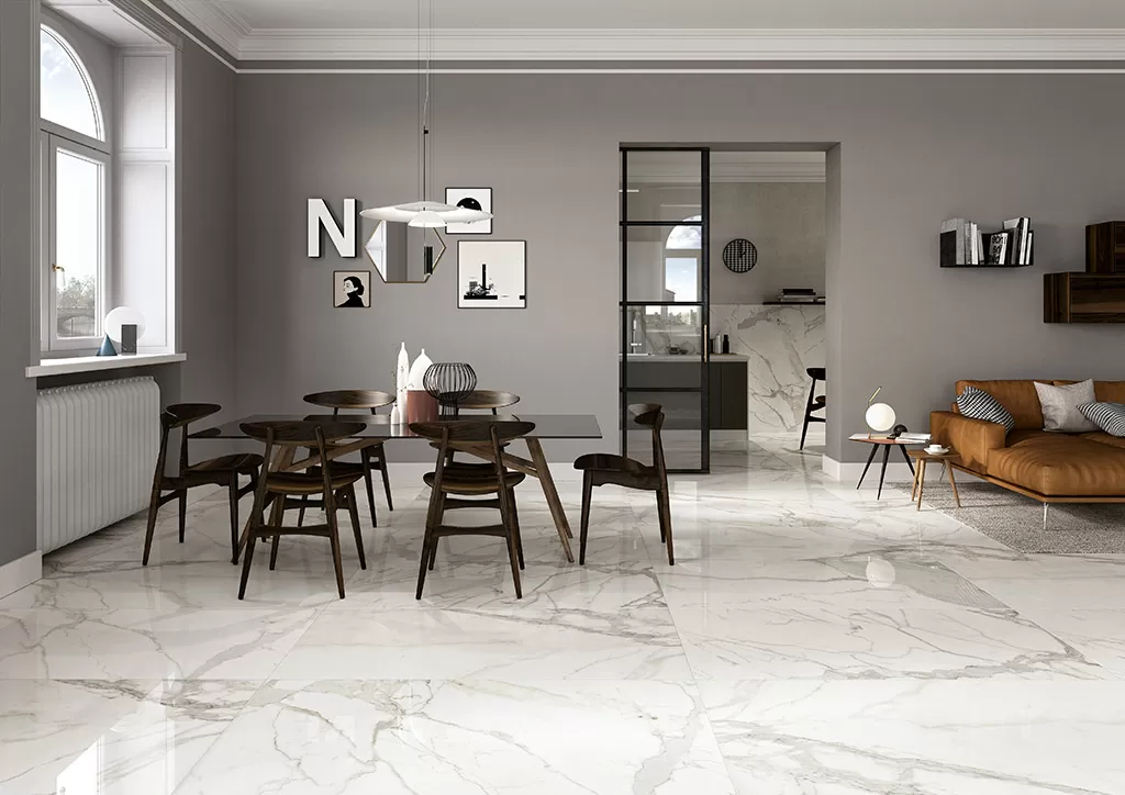Керамогранит MM751LR MARMOREA BIANCO STATUARIO lev 74x74