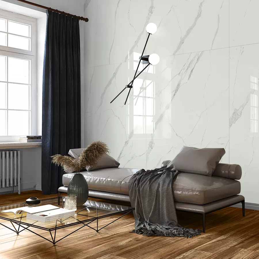 Керамогранит BIEN0050 Statuario Goya Rec Full Lap Nano 600x1200x9