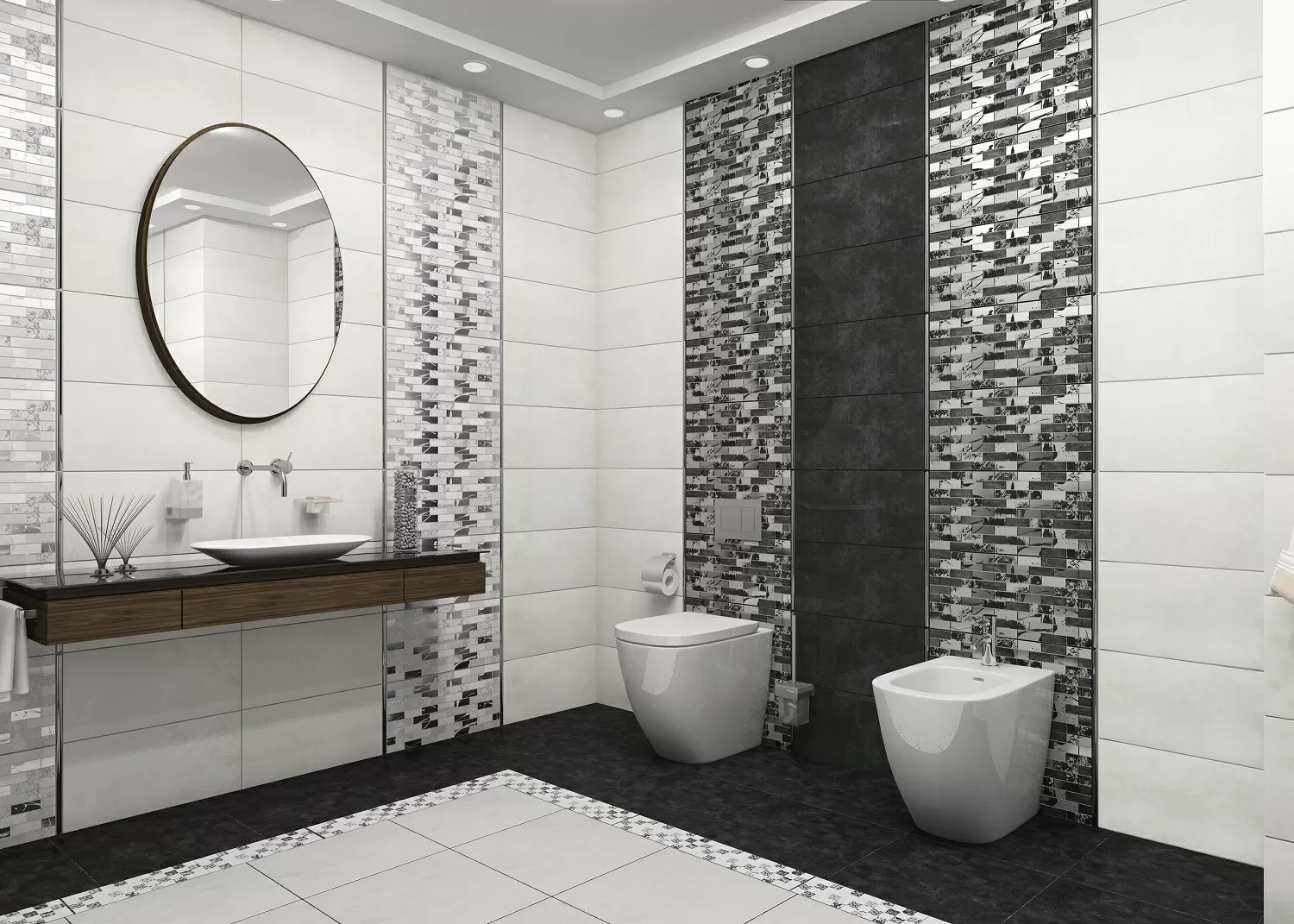 Мозаика DW7MSV00 Mosaic Silver Vesta 30.5х30.5