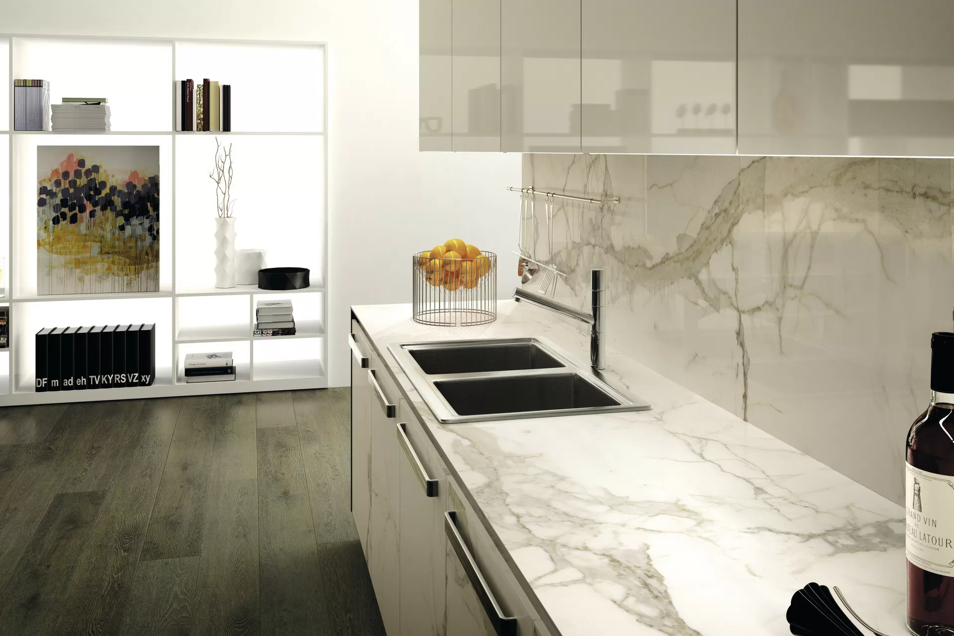 Керамогранит P315652MF6 Marmi Crema Avorio Naturale 150x300
