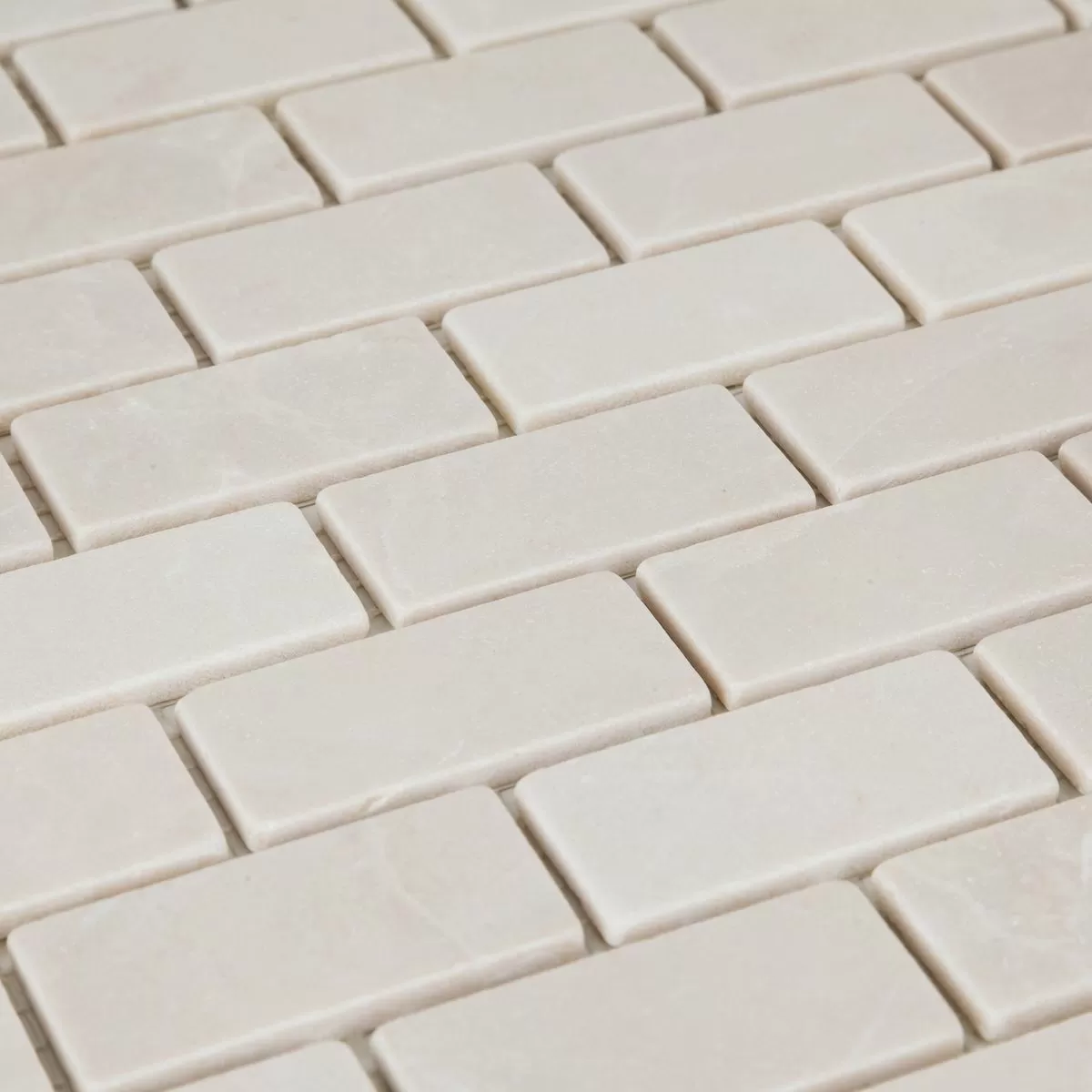 Мозаика DAO-533-23-48-4 Cream Marfil мрамор 2.3*4.8 30*30