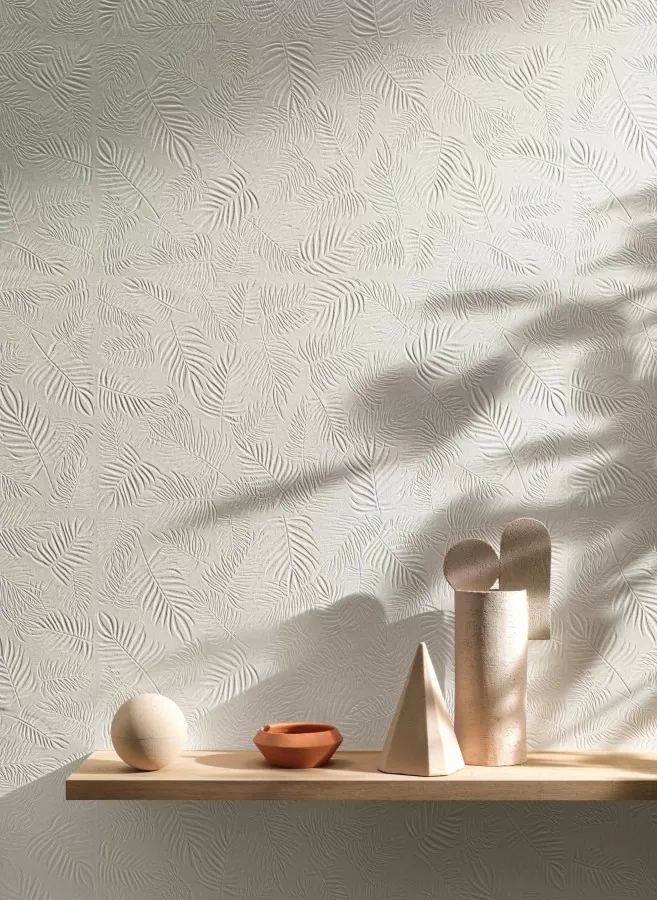 Плитка A57T 3D Wall Carve Field White 40x80