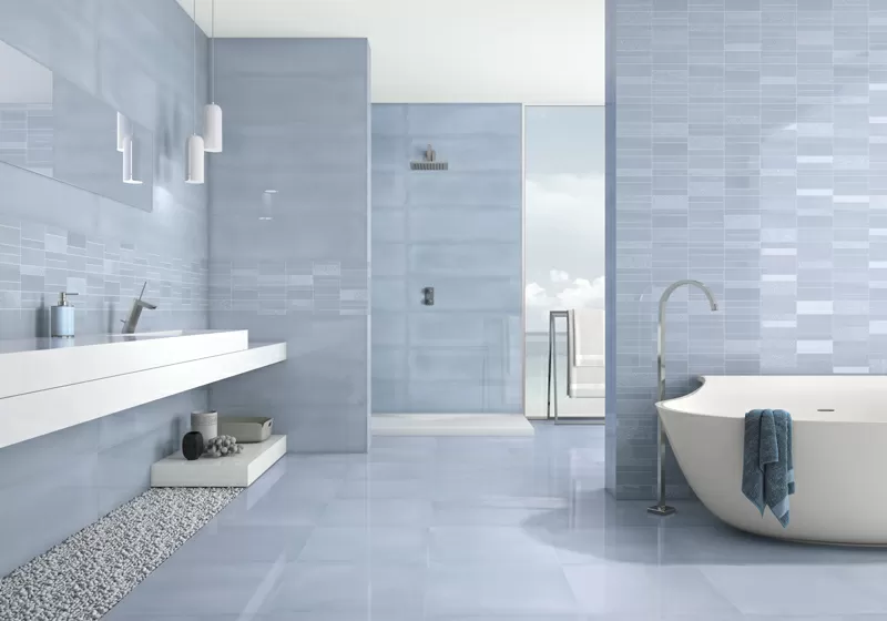 Плитка Декор Intuition Shine (из 2 шт) White 58*100